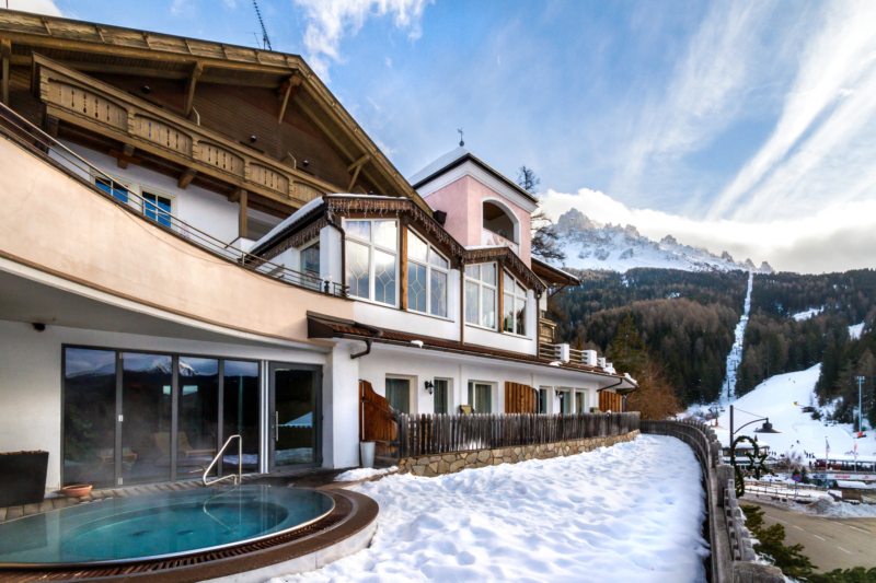 Hotelfotografie Aussenaufnahme Winter